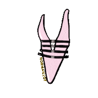 Pink Summer Sticker by Normaillot