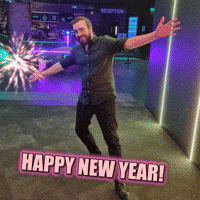Greeting Happy New Year GIF