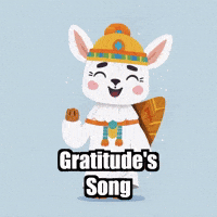 Birds Gratitude GIF by Llamaozi