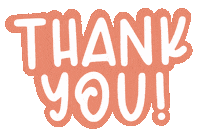 haydesignco thank you cute thank you hay design co haydesignco Sticker