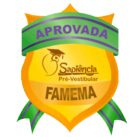 Sapi Aprovada Sticker by Cursinho Sapiência