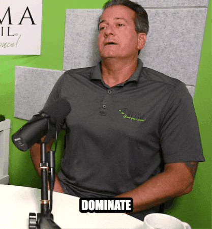Dominate Take Over GIF by Aroma Retail