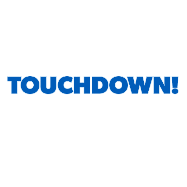 HomeTownTicketing sports football cheer touchdown Sticker