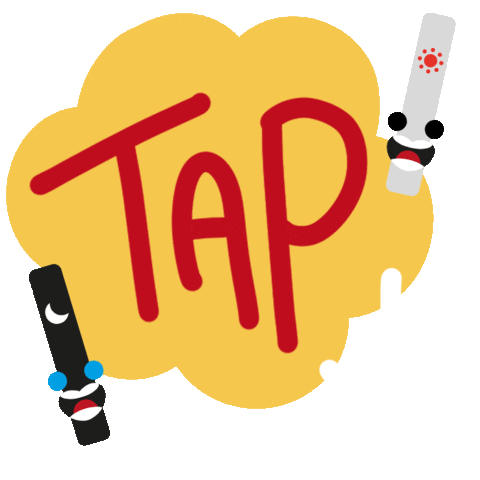 RataMateid giphyupload happy smile tap Sticker