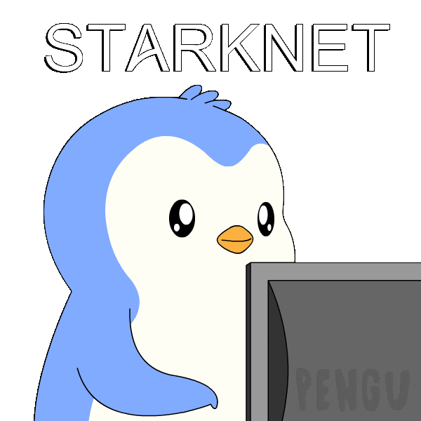 Penguin Computer Sticker by Pudgy Penguins