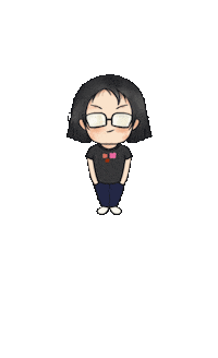 Glasses Smirk Sticker