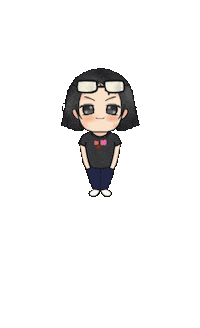Glasses Smirk Sticker