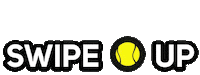 Tennis-Point swipe up tennis swipeup tennisball Sticker