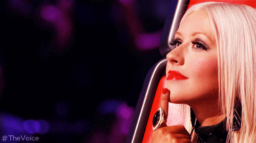 christina aguilera television GIF by The Voice