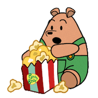 Television Eating Sticker