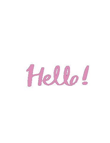 안녕 Hello Sticker