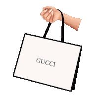 Shopping Gucci Sticker