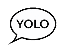 Text Yolo Sticker