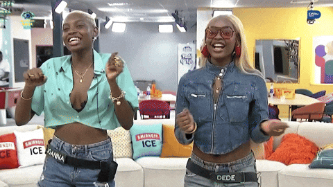 Happy Bbnaija GIF by Big Brother Naija