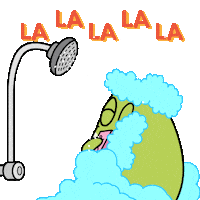 Frog Singing Sticker by Ordinary Frends