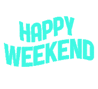 Friday Weekend Sticker by Rob Jelinski Studios