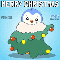 Merry Christmas GIF by Pudgy Penguins