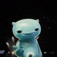 playsomo cheers leo slimer somo GIF