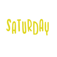 Saturday Morning Fun Sticker by Josie