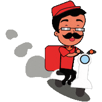 Delivery Entrega Sticker