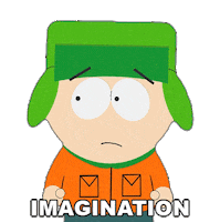 Think Kyle Broflovski Sticker by South Park