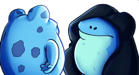 Do It Frog Sticker by Croakey