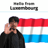 Lu Luxembourg Sticker