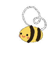 Bee Pia Sticker by doodleanni