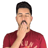 Pretends To Be Shocked Sticker