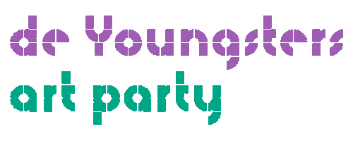 De Young Art Party Sticker by Fine Arts Museums of San Francisco (de Young \ Legion of Honor)