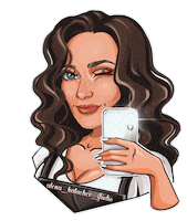 Girl Phone Sticker