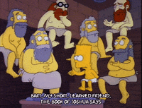 Scared Season 3 GIF by The Simpsons