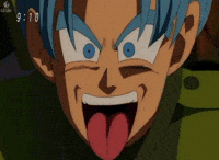 Dragon Ball Tongue GIF