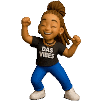 African American Dance Sticker by Dasvibes