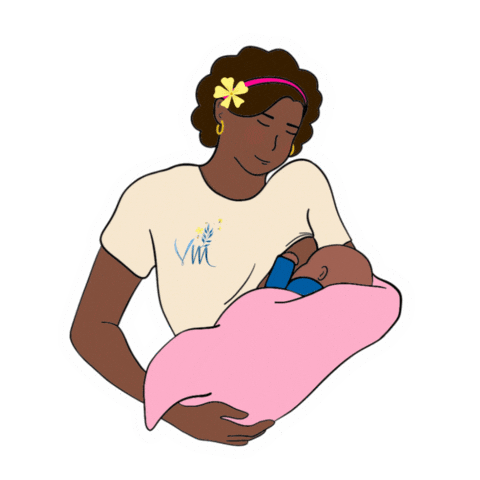 vanillamilk_fr giphyupload breastfeeding femme maman Sticker