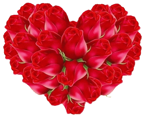Red Rose Love Sticker