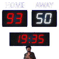50 Away Sticker