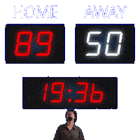 50 Away Sticker