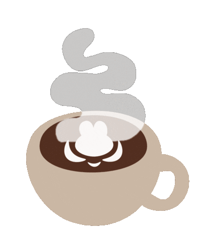 Coffee Morning Sticker