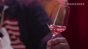 munchies drink cheers wine rose GIF