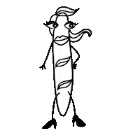 Coffee Baguette Sticker by Felzl