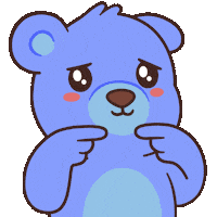 Sad Aww Sticker by BEARISH