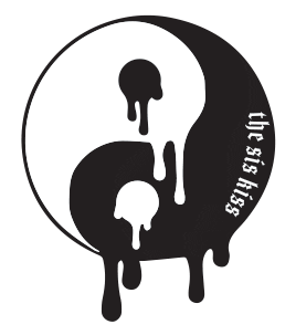 Yin Yang 90S Sticker by The Sis Kiss