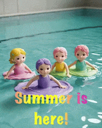 Summer Swimming GIF