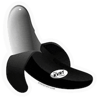Banana Sticker by KVRT STVFF