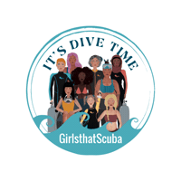 Scuba Diving Sticker by Girls that Scuba