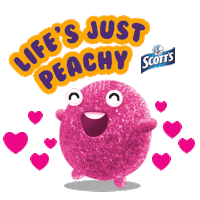 Vitamin C Peach Sticker by Scott's Malaysia