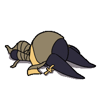 Nervous Its Fine Sticker by Christophers Genie