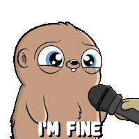 Sad Its Okay Sticker by Fugz Official