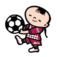 Soccer Player Sticker by KENMIN FOODS